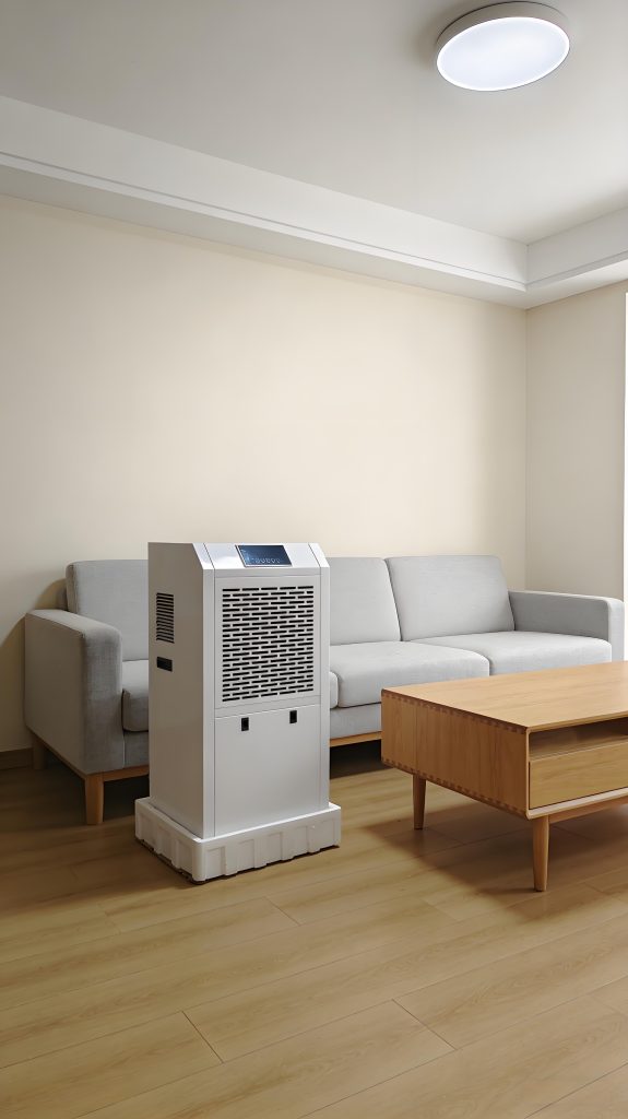 How to install a commercial dehumidifier?